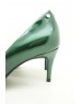 CLASSY Green Patent Leather Heels