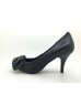 DOLLY Black Lambskin Leather Heels