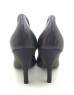 DOLLY Metallic Purple Lambskin Leather Heels