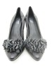 DOLLY Black Lambskin Leather Heels