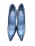 REEI BLUE PATENT LEATHER HEELS