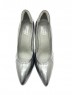 REEI Grey Patent Leather Heels