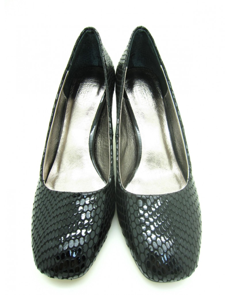 iOREK Premium Collection Patent Leather Checkered Heels