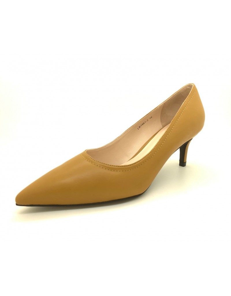 Buy ALL THE WAY FROM PYRAMIDS YELLOW HEELS for Women Online in India