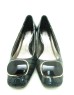 iOREK Premium Collection Stone Print Patent Leather Kitten Heels