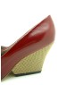 iOREK Premium Collection Red Calf Leather Wedges